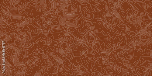 Abstract seamless mapping terrain design with irregular flowing contours