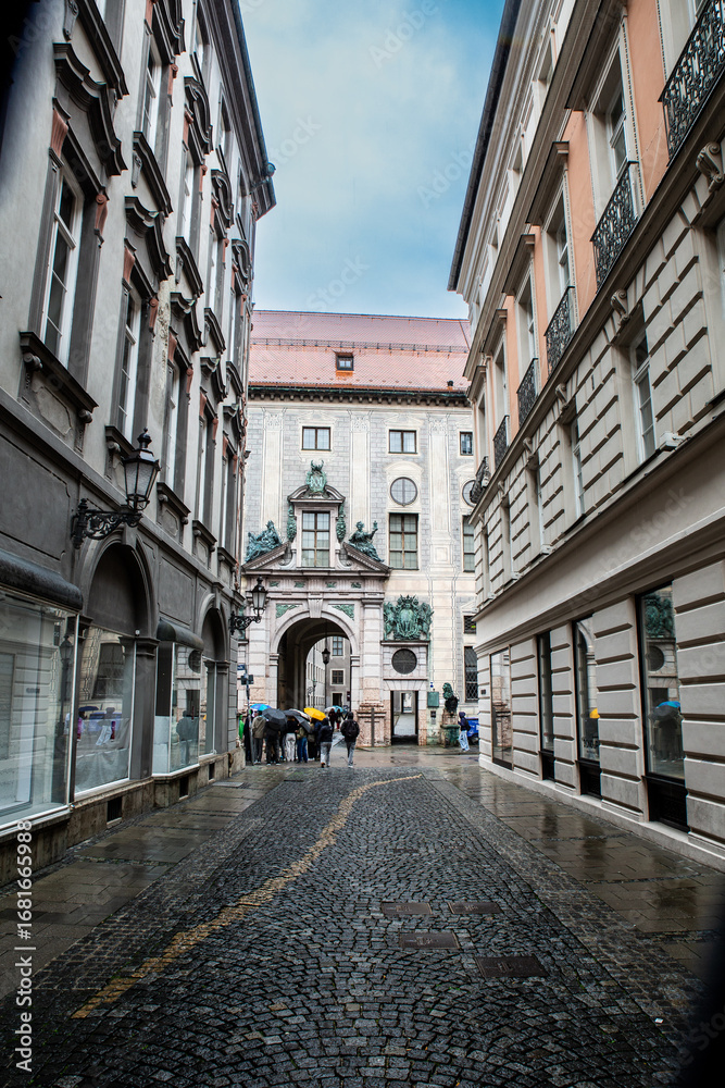 Fototapeta premium Visitando Munich, Alemania
