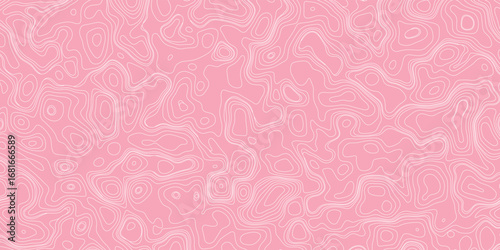 Abstract mapping artwork with elevation line terrain pattern design