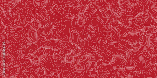 Modern topographic design with contour mapping line arrangement patterns