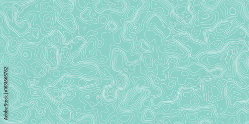 Irregular abstract mapping background with elevation contour artwork