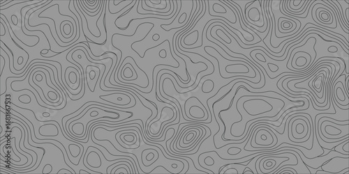 Terrain mapping texture with layered abstract contour elevation design