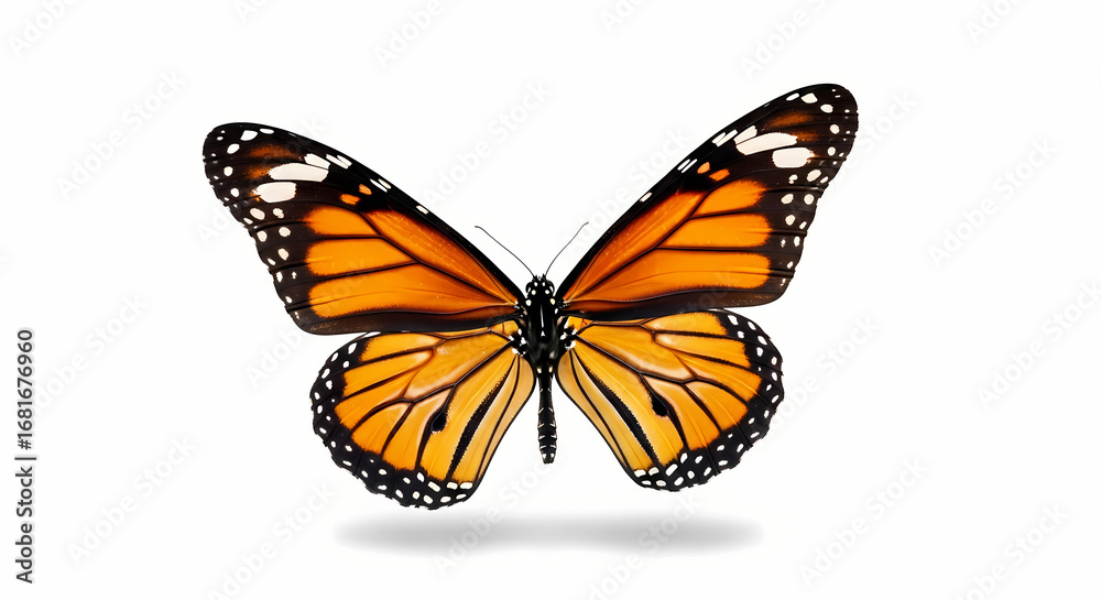 Fototapeta premium butterfly isolated on white