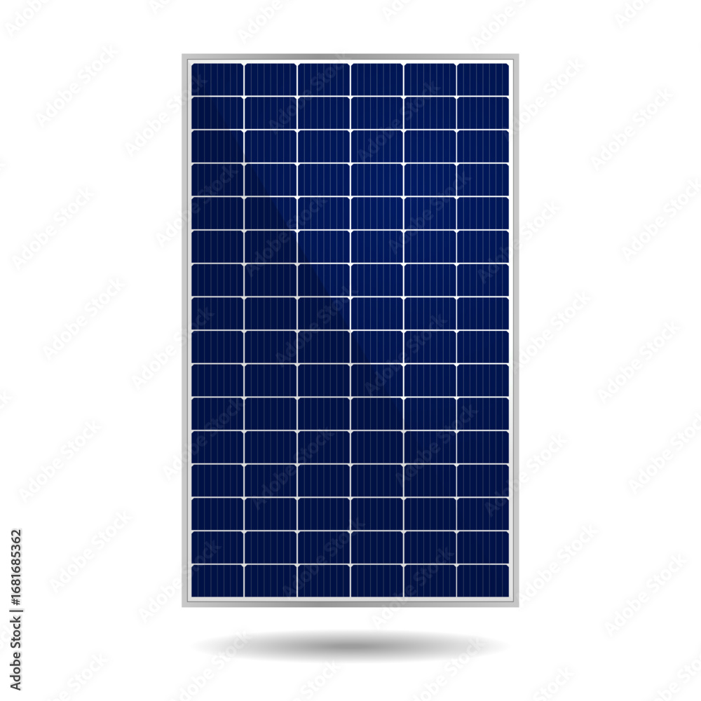 Modern vector illustration of solar panels generating clean energy with bright sunlight and glowing blue background. Perfect for renewable energy, sustainability, green technology, and environmental p Modern vector illustration of solar panels generating clean energy with bright sunlight and glowing blue background. Perfect for renewable energy, sustainability, green technology, and environmental p