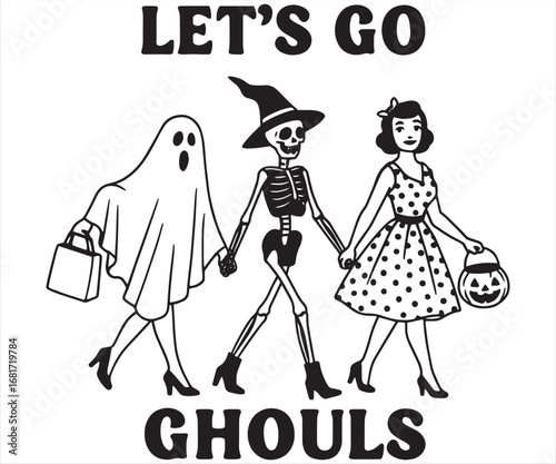 Let’s Go Ghouls Spooky Halloween Walk