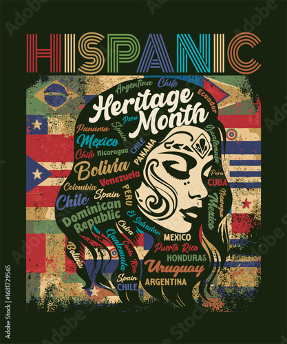 National Hispanic Heritage Month Bold