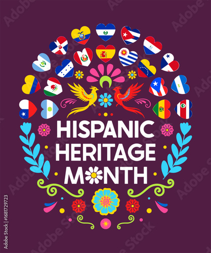 National Hispanic Heritage Month Enthusiastic