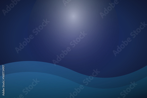 A simple and blurred blue-toned background featuring a faint oval shape in the upper left and