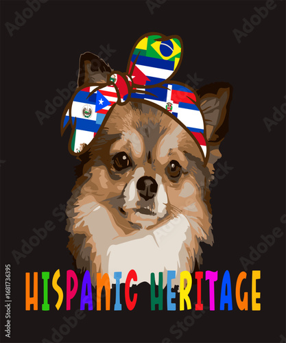 National Hispanic Heritage Month Dog Beautiful