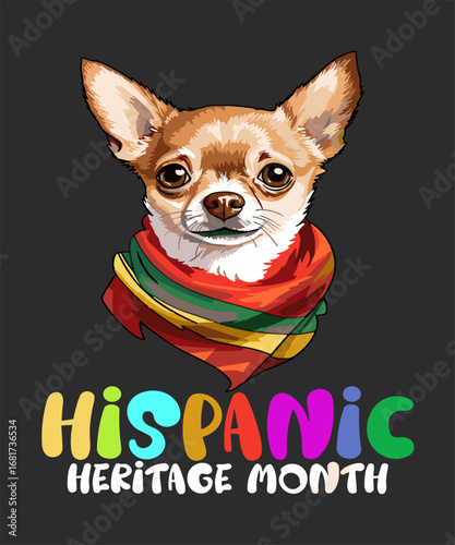 National Hispanic Heritage Month Dog Sublime