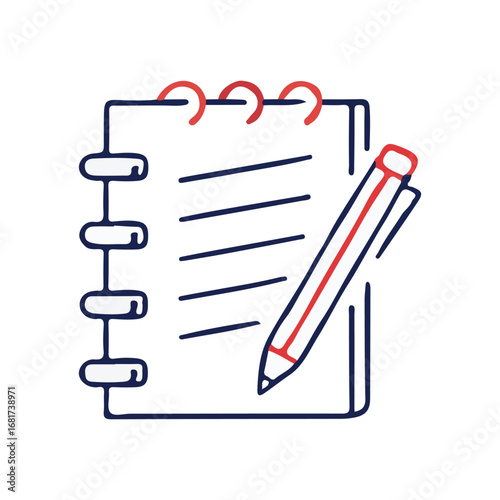 Checklist with pen on a clipboard, a business organizer for your important notes