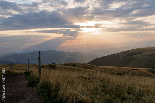 Sunset Serenade on the Mountain Top