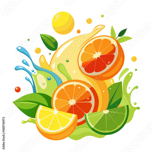 mixed fruit splash