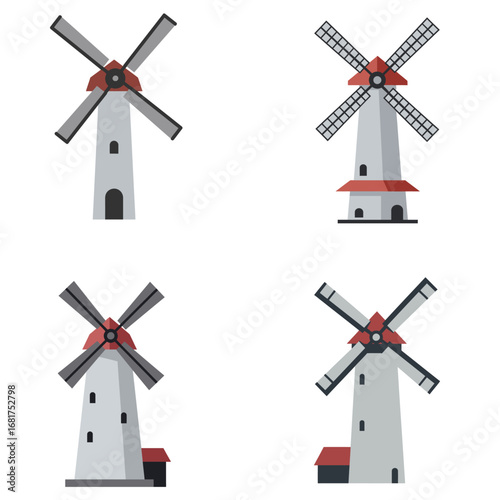 Windmill Art & Illustration collection