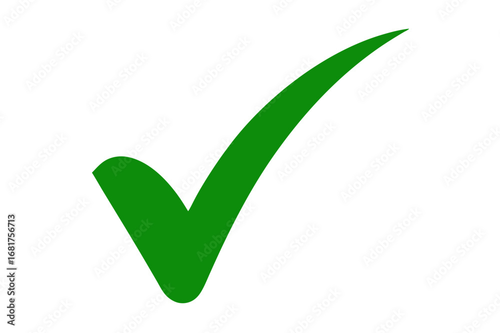 Green Check Mark Icon: Approval, Correct, Yes Symbol Green Check Mark Icon: Approval, Correct, Yes Symbol