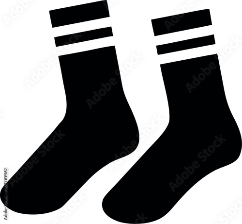 pair of socks  vector icon
