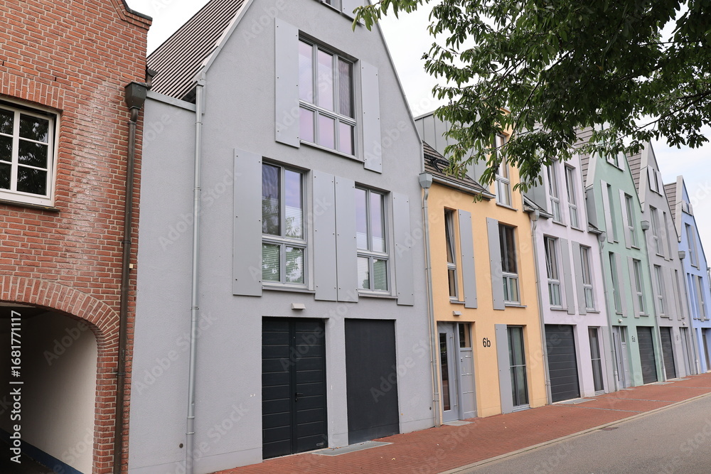 Obraz premium Blick in die Altstadt von Xanten am Niederrhein 