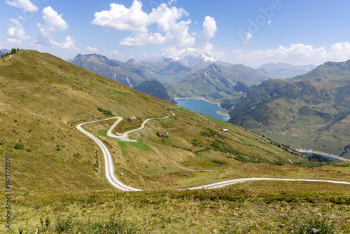 Photos Summer Alpine Landscape in Hauteluce, French Alps