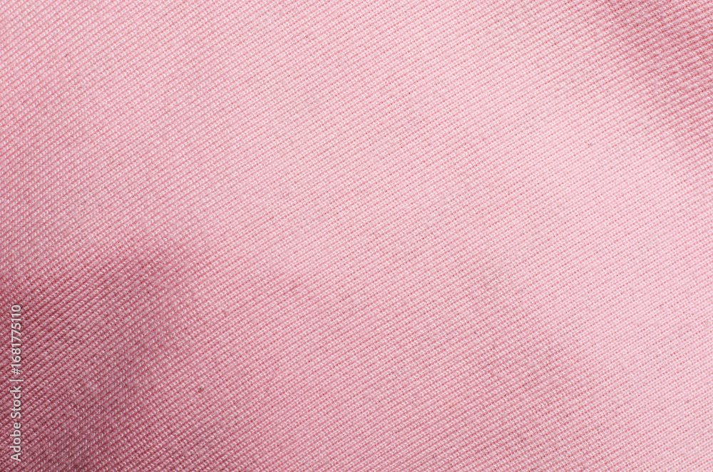 Fototapeta premium Smooth light pink polyester fabric textile background used as soft surface for modern fashion design and stylish decorative concepts