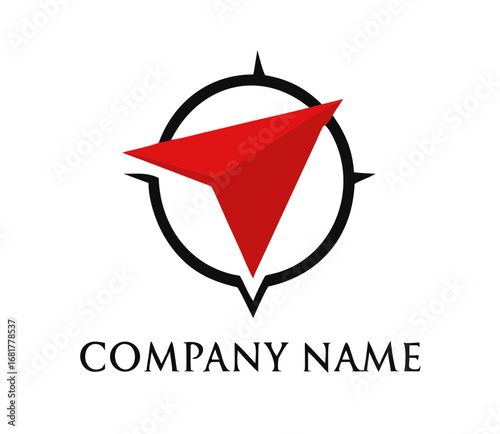 Compass logo template