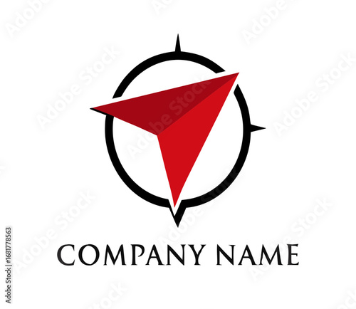 Compass logo template