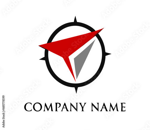 Compass logo template
