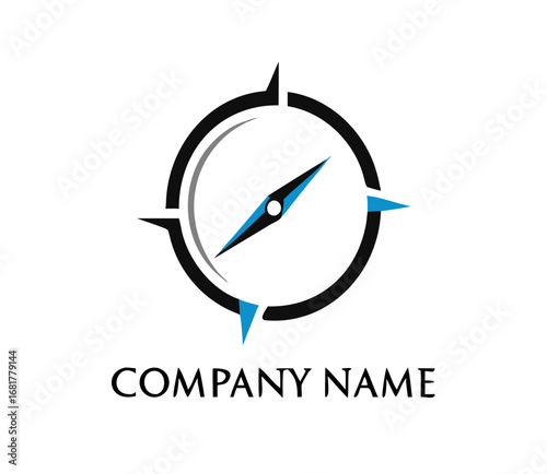 Compass logo template