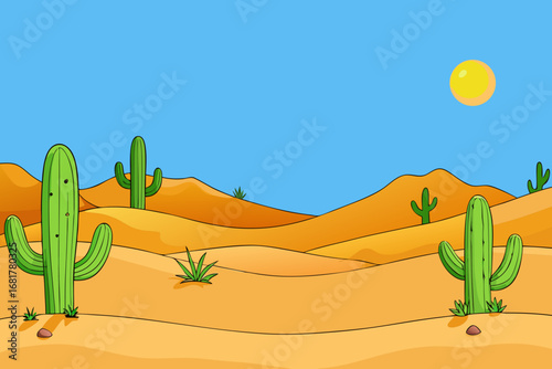cactus in desert