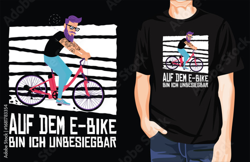 Hipster Grandpa t-shirt design unique idea