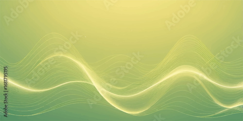 Blue light waves swirl in a soft, smooth design, creating a flow motion with a wavy pattern and gentle lines
