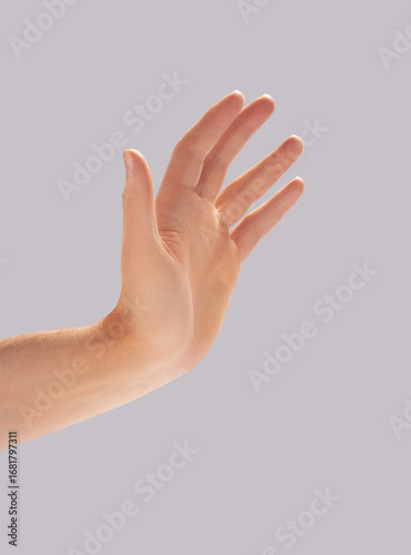 hand extend toward each other, symbolizing connection and communication. The focus is on the delicate gestures, emphasizing the warmth of interaction and human connection.