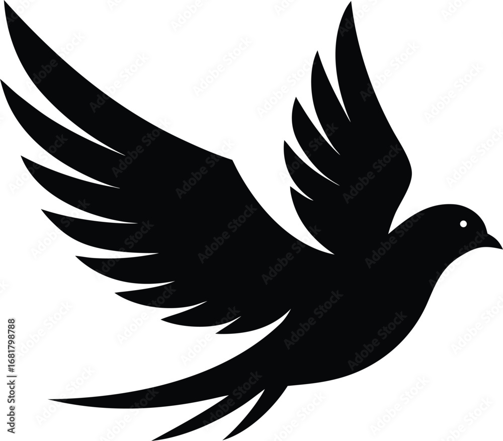 Obraz premium Dove Icon