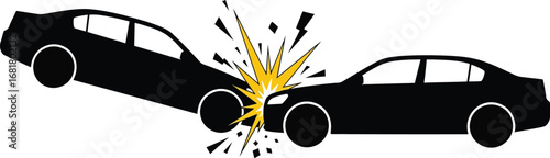 Car accident collision crash damage insurance safety vehicle auto