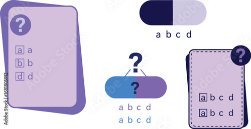 Medical quiz question test healthcare capsule pill choice knowledge