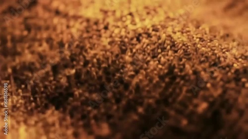 Abstract Background Warm Golden Texture with Subtle Light and Shadows