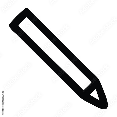 Isolated close-up illustration of a sharp metal saw blade, a business equipment tool
