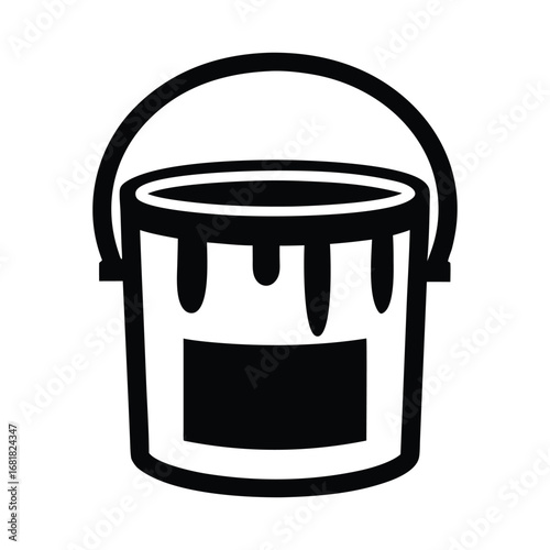 Trash can vector illustration of an isolated metal dustbin, a household container for waste and recycling
