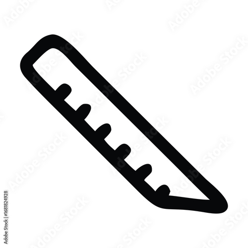 Vector silver metal usb flash drive icon on white