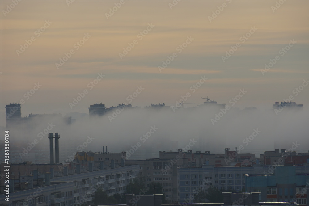 Fototapeta premium smoke from the chimney