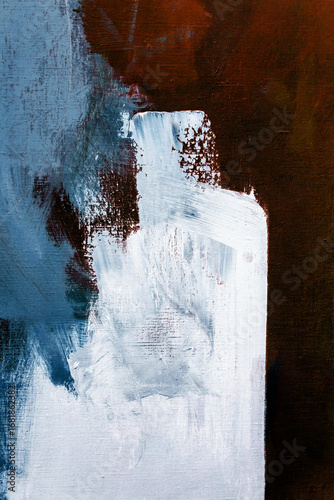Fragment from painted canva...