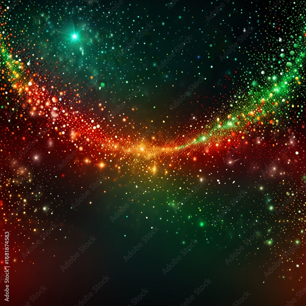 Naklejka premium abstract background with stars