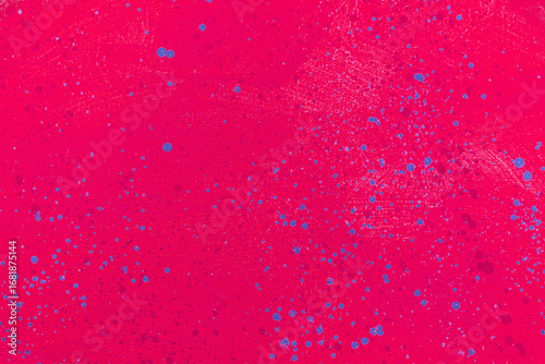 Fragment from painted canvas texture