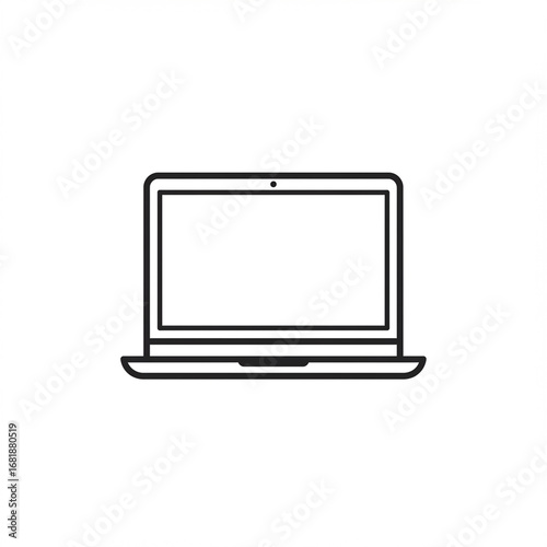 2D Laptop icon