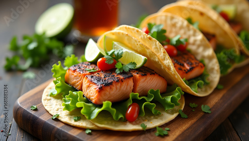 Grilled Salmon Tacos