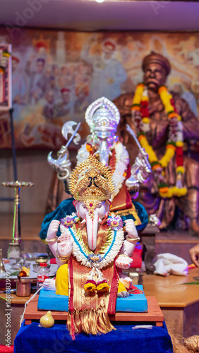 Manache 5 Ganapati Pandal, Pune Maharashtra, Ganesh Chaturthi Festival 2025