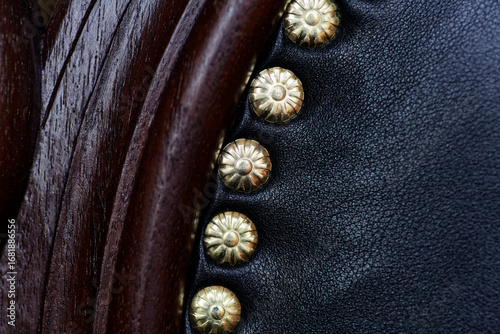 Ranch Handcrafted Western Saddle With Concho Buttons