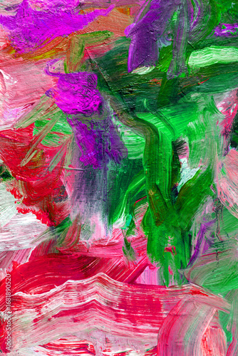 Fragment from painted canva...