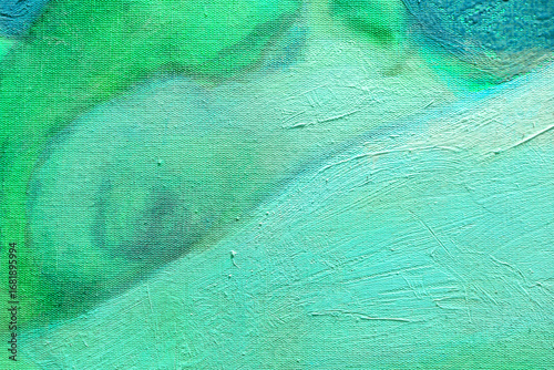Fragment from painted canva...