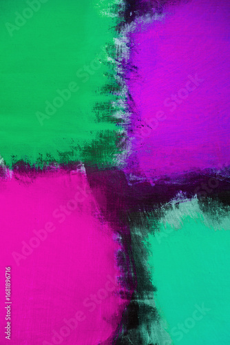 Fragment from painted canvas texture