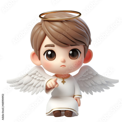 3D Cute angel 
